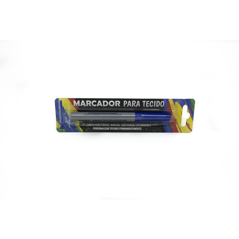 CANETA PARA TECIDO AZUL CT-13 - GRAMP LINE BL.C/01