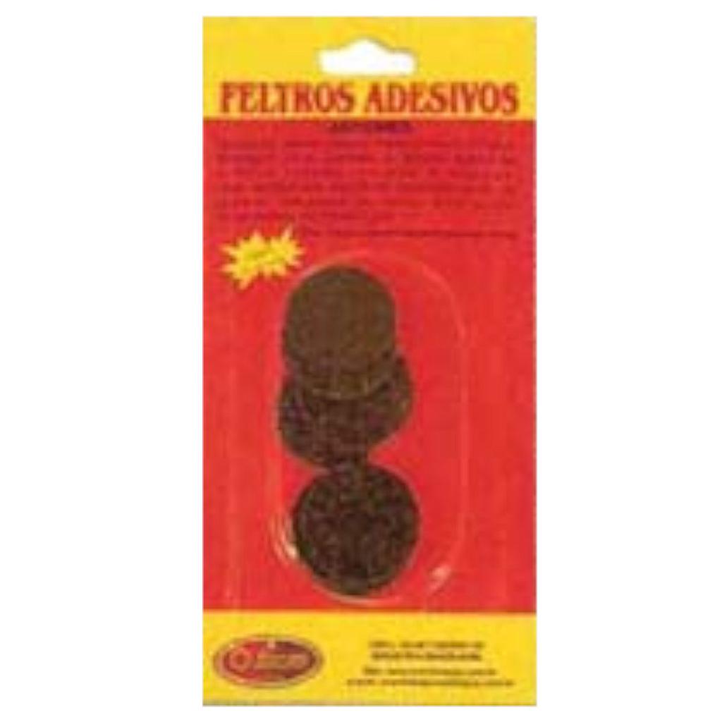FELTRO ADESIVO REDONDO OVERTIME 30MM COM 8