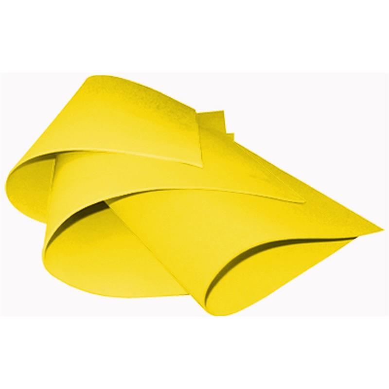 PLACA EM EVA 40 CM X 60 CM AMARELO - V.M.P. PCT.C/10