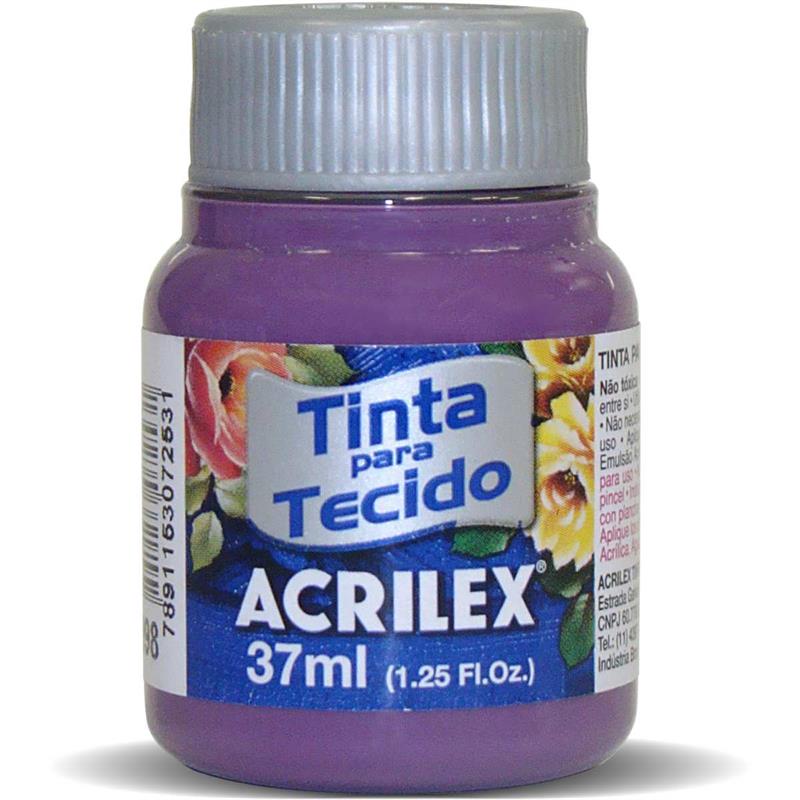 TINTA PARA TECIDO FOSCA 37 ML (AMORA) - ACRILEX DUZIA