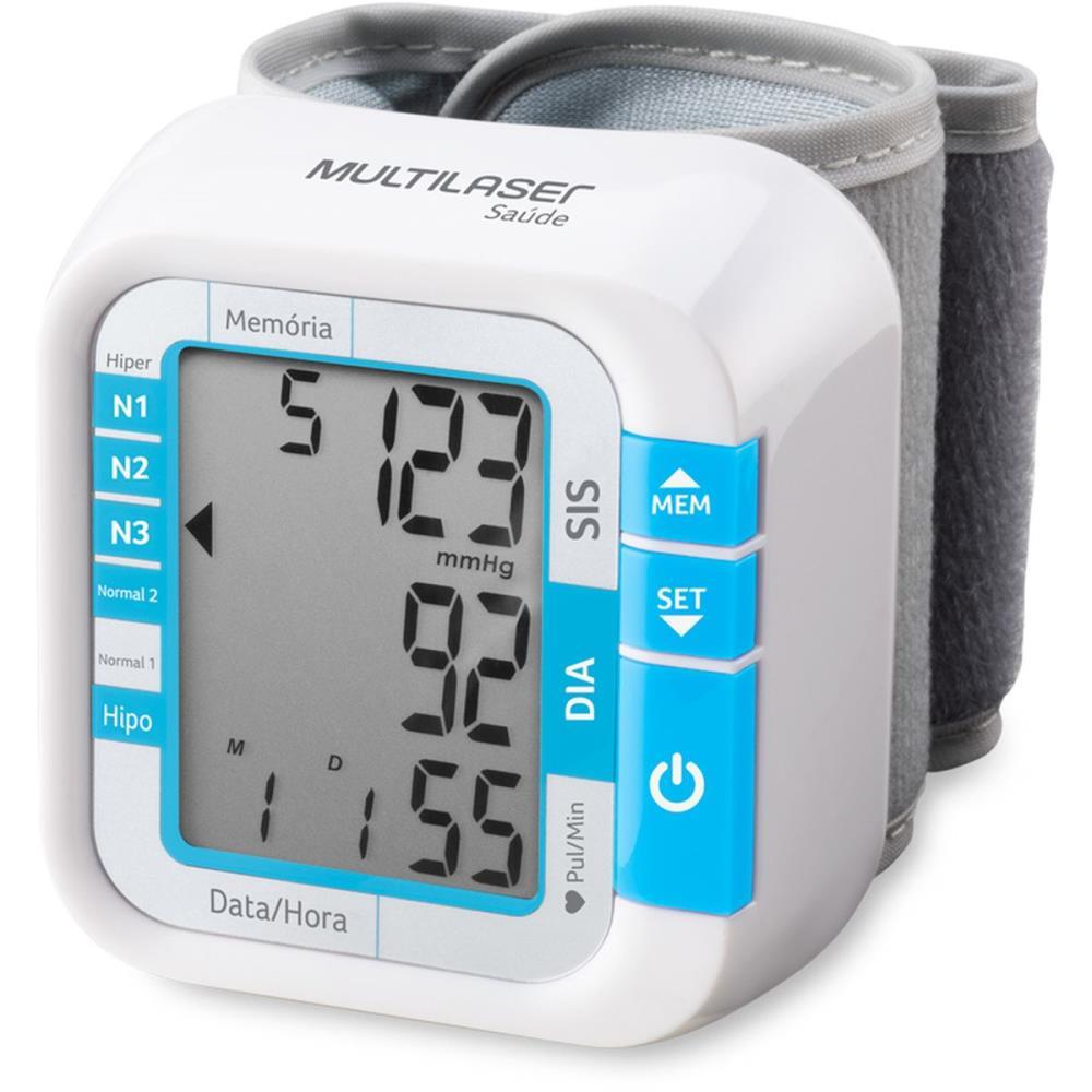 MONITOR DE PRESSAO ARTERIAL DIGITAL DE PULSO MULTI UNIDADE