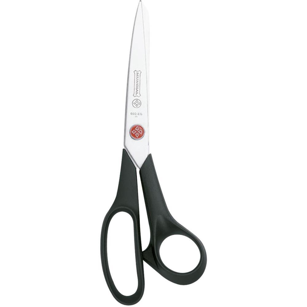 TESOURA MULTIUSO PTO.VERM. 21CM.INOX MUNDIAL UNIDADE