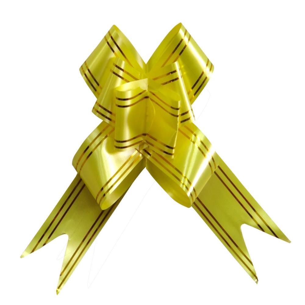 LACO PRONTO DECORADO 30MMX48CM AMARELO FIO DOURADO GALA PCT/120
