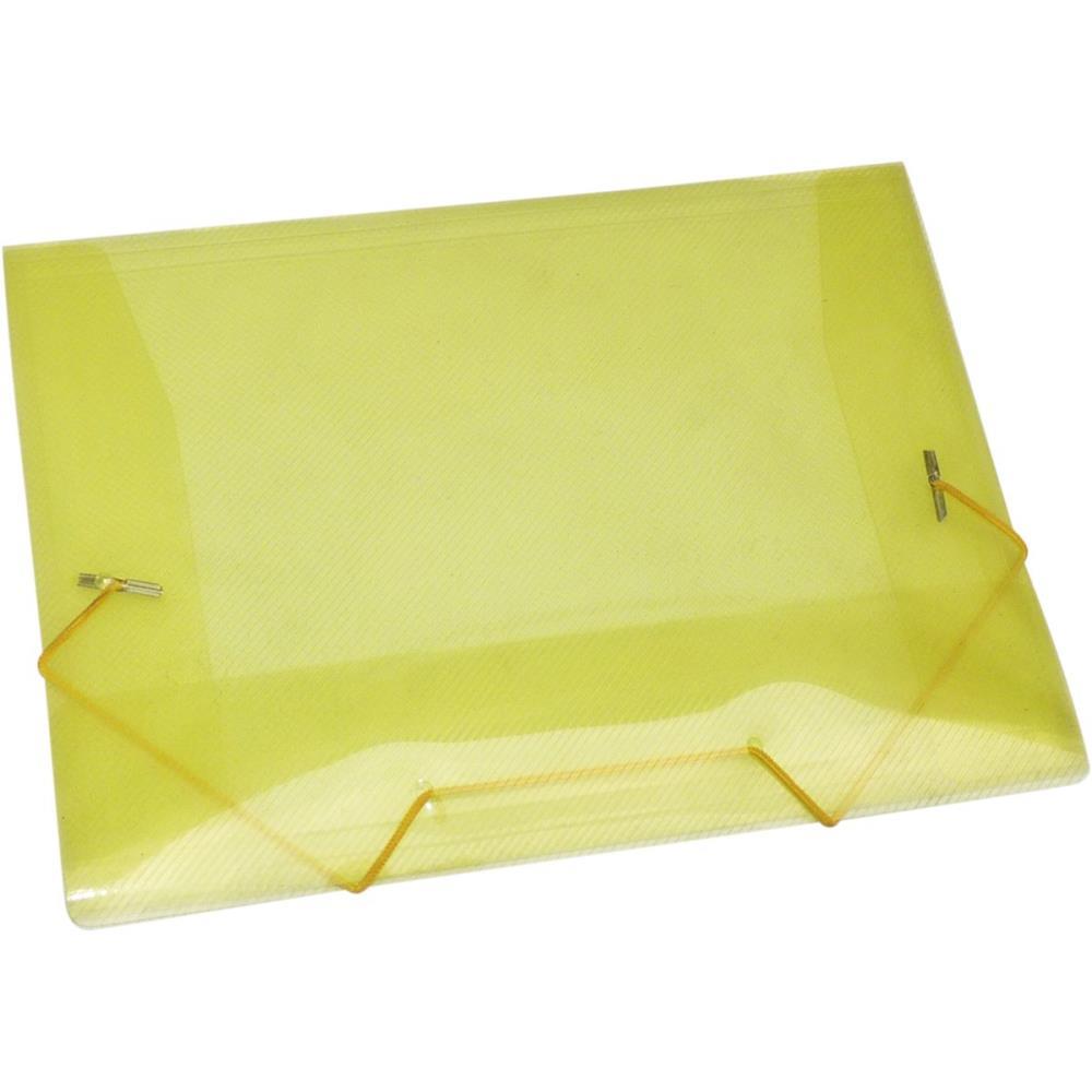 PASTA ABA ELASTICA PLASTICA MINI AMARELA ACP PCT.C/10