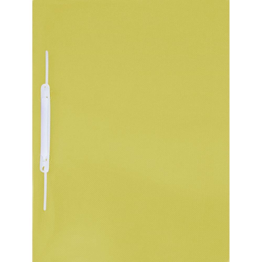 PASTA GRAMPO TRILHO PLASTICA OFICIO AMARELA ACP PCT.C/10