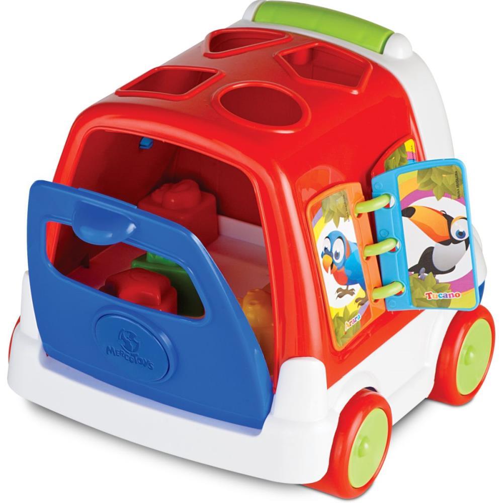 BRINQUEDO EDUCATIVO BABY BUS SOLAPA (S) MERCO TOYS UNIDADE