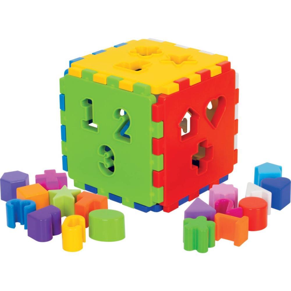 BRINQUEDO EDUCATIVO CUBO DIDATICO C/BLOCOS MERCO TOYS UNIDADE