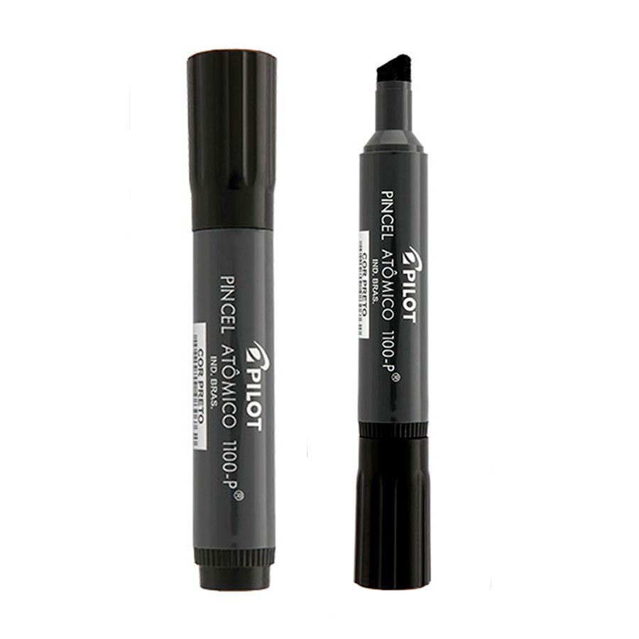 Marcador Permanente Pilot Preto 1100-P