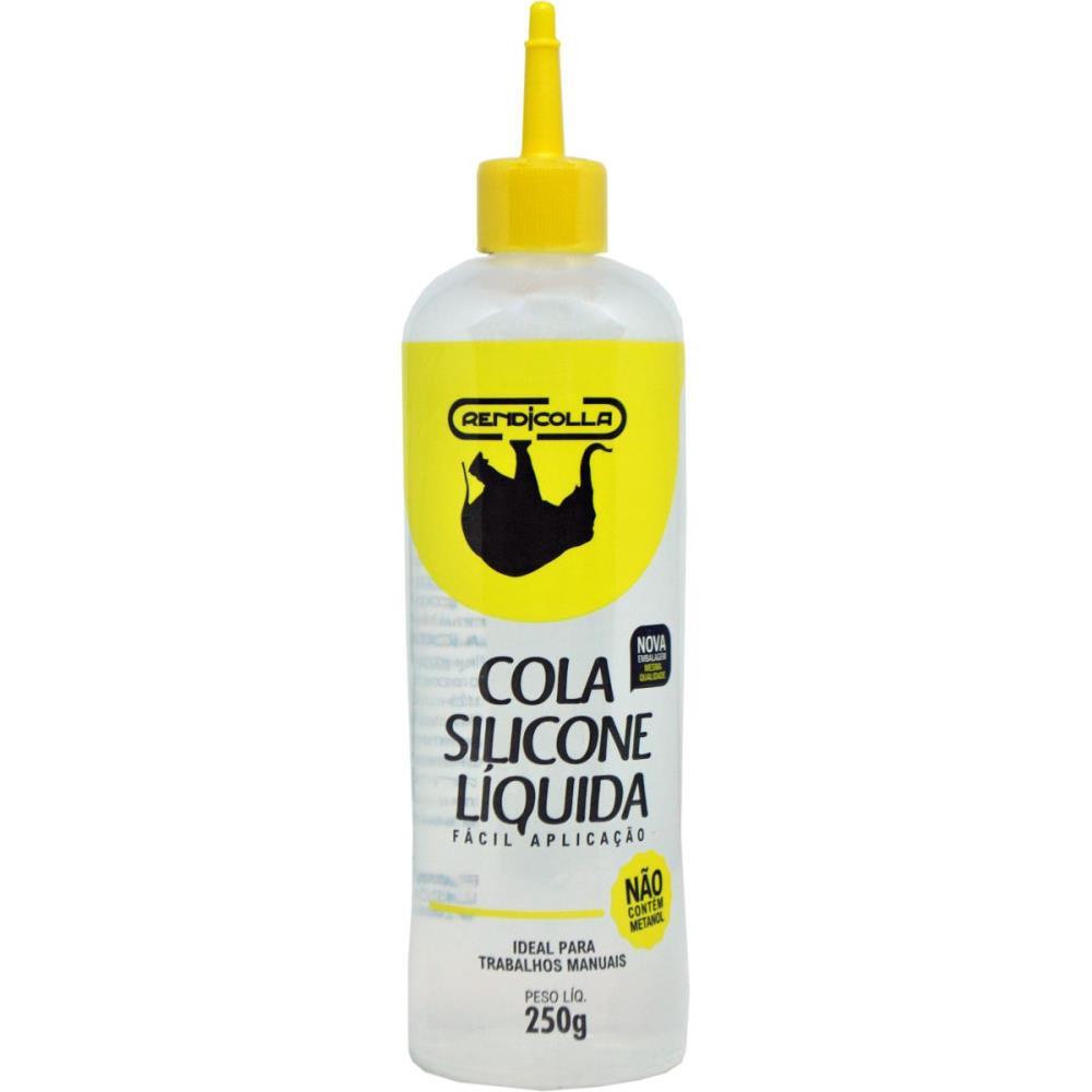 COLA PARA ARTESANATO SILICONE LIQUIDO 250GRS. RENDICOLLA UNIDADE
