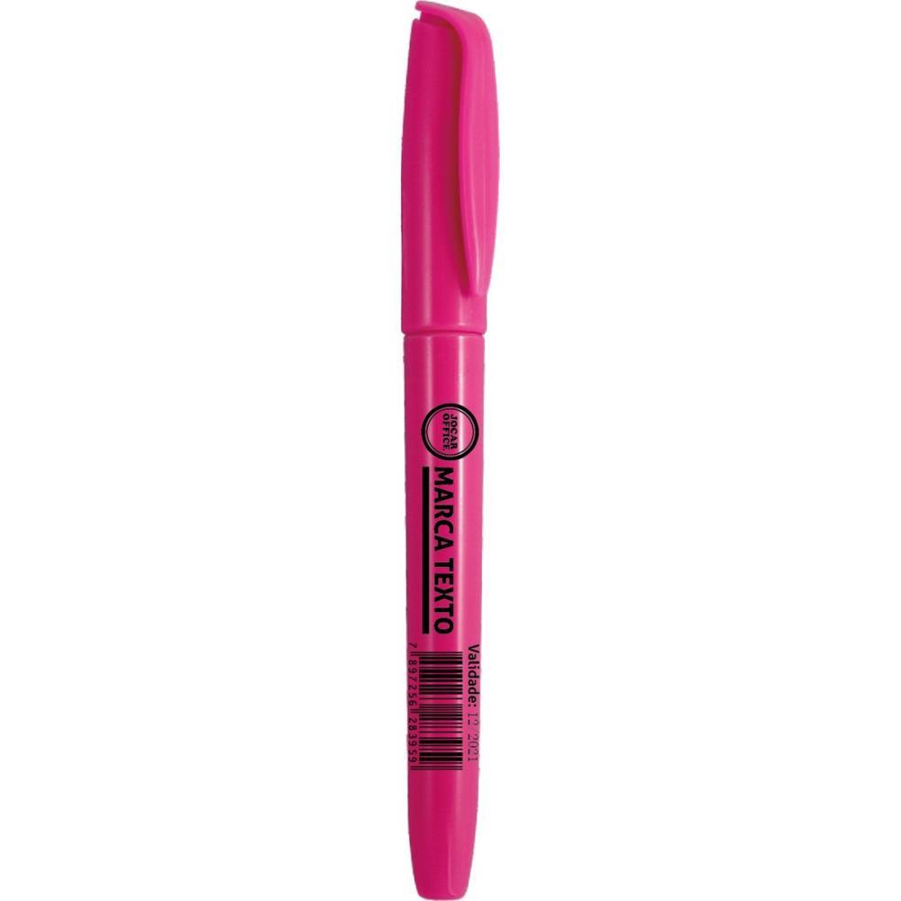CANETA MARCA TEXTO JOCAR ROSA SLIM LEONORA CX.C/12
