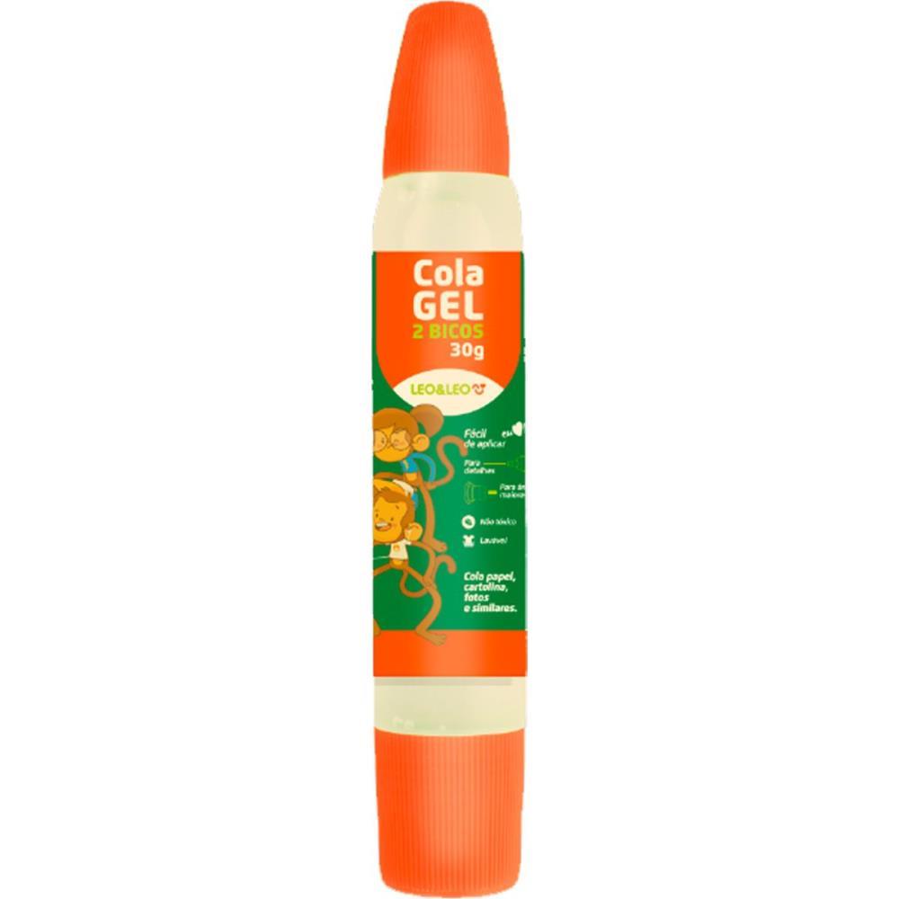 COLA ESCOLAR GEL 2 BICOS 30G. LEONORA CX.C/24