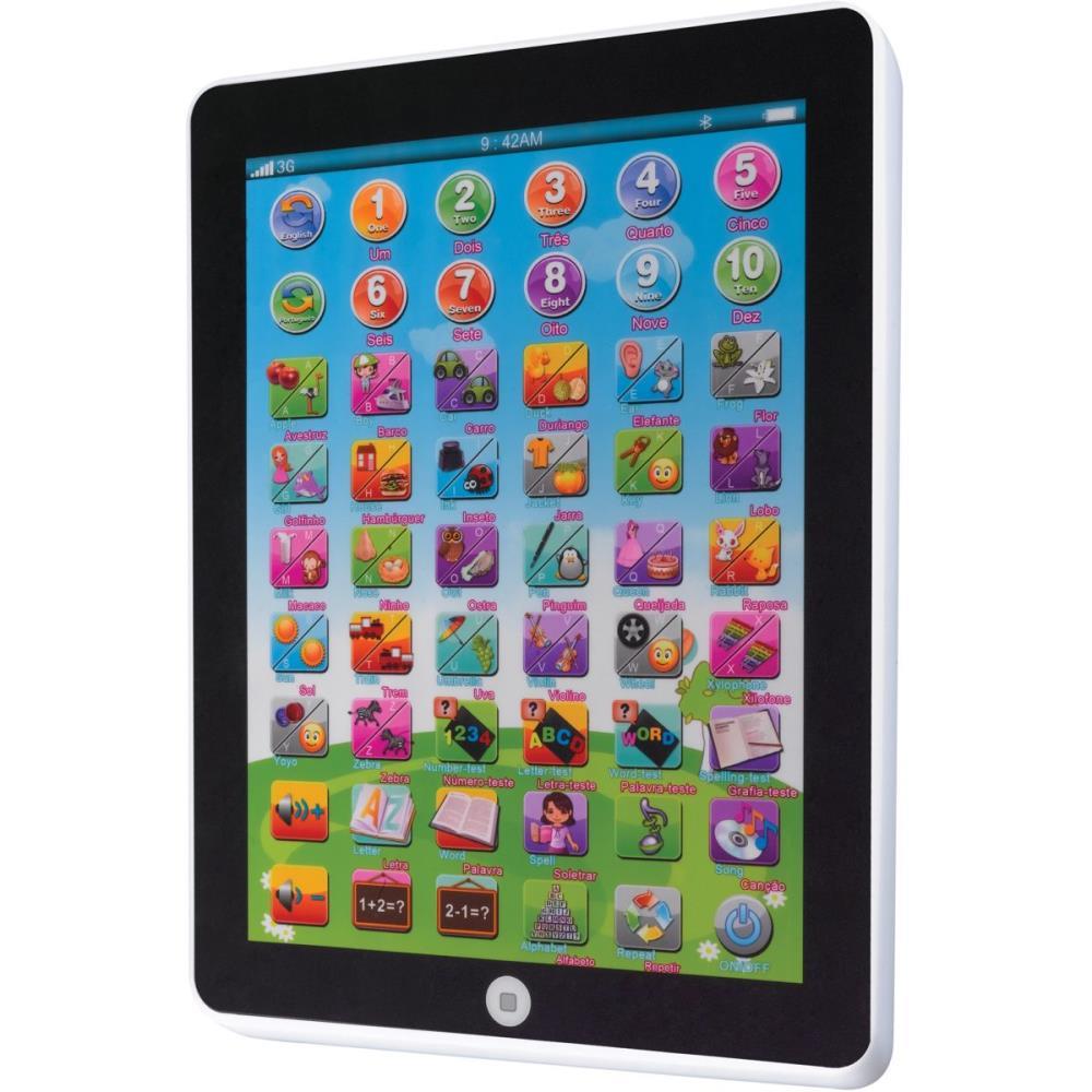 BRINQUEDO DIVERSO TABLET INTERATIVO BILINGUE 3 ART BRINK UNIDADE