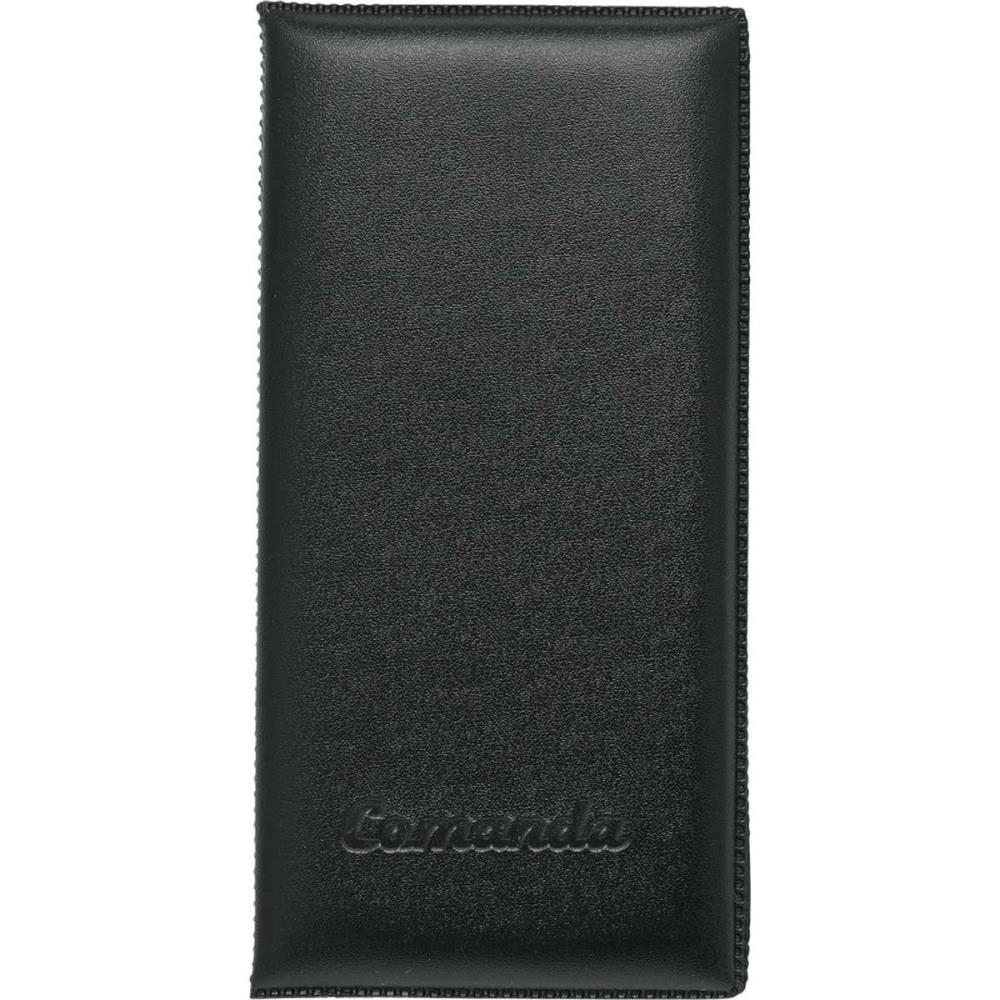 CARDAPIO COMANDA PVC PRETO 17,5X9CM. DAC PCT.C/05