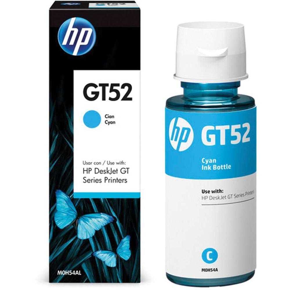 REFIL DE TINTA HP GT52 CIANO 70ML HP UNIDADE