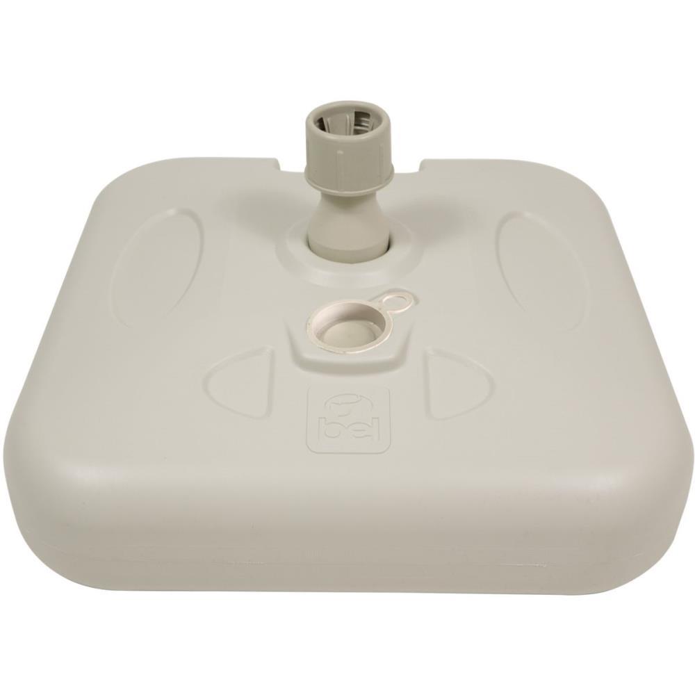 ACESSORIO P /PISCINA/PRAIA BASE P/GUARDA SOL 18KG BRANCA BEL FIX UNIDADE