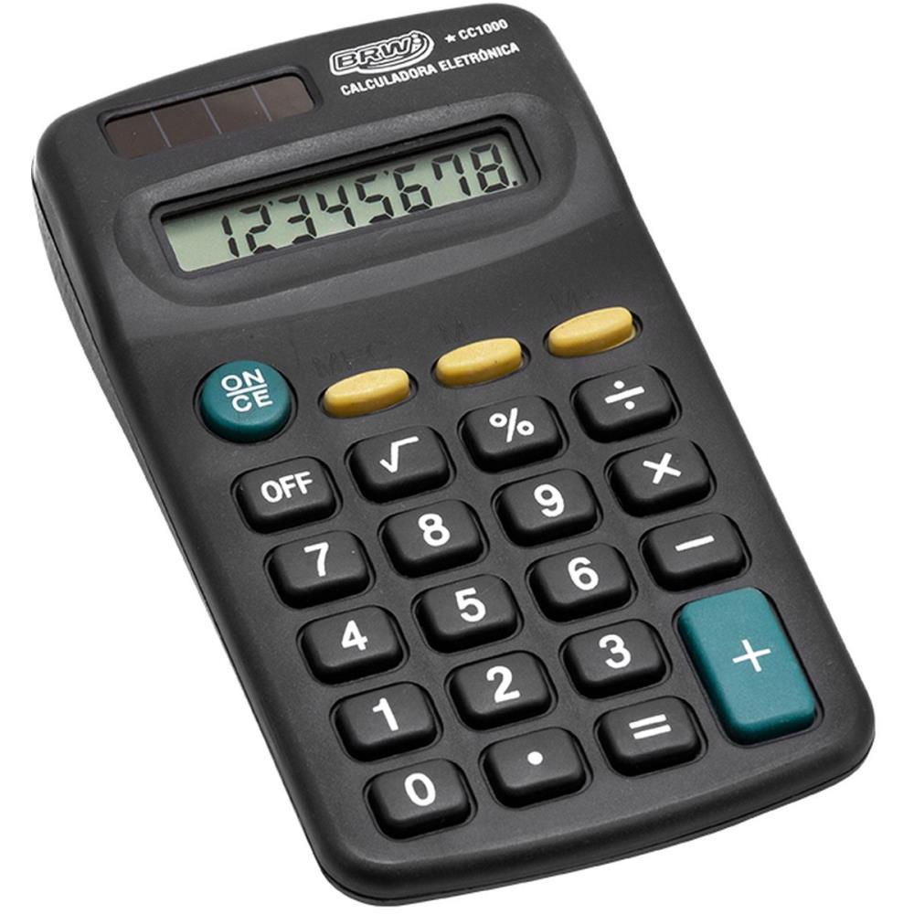 Calculadora Brw Cc1000 Bolso 8 Digitos