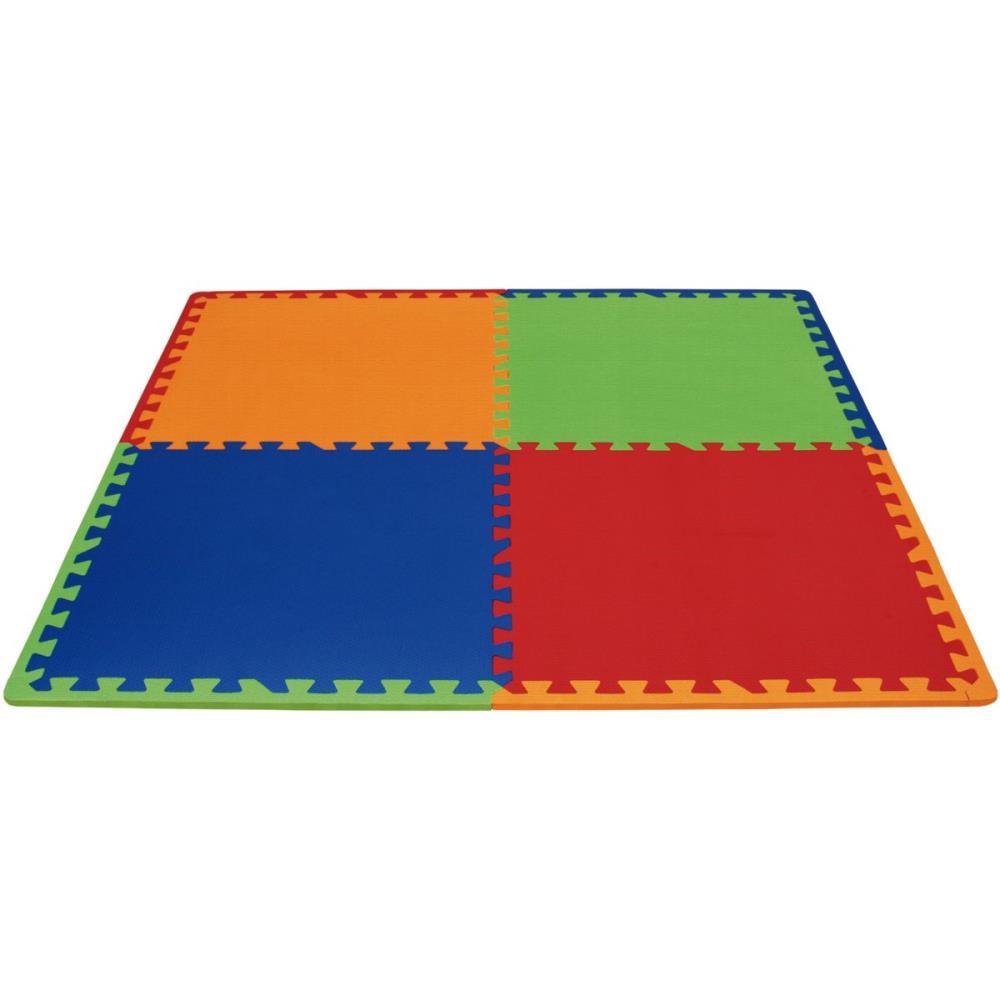 TATAME PLAY MAT COLOR 52X52CM 8MM 4PE EVAMAX PACOTE