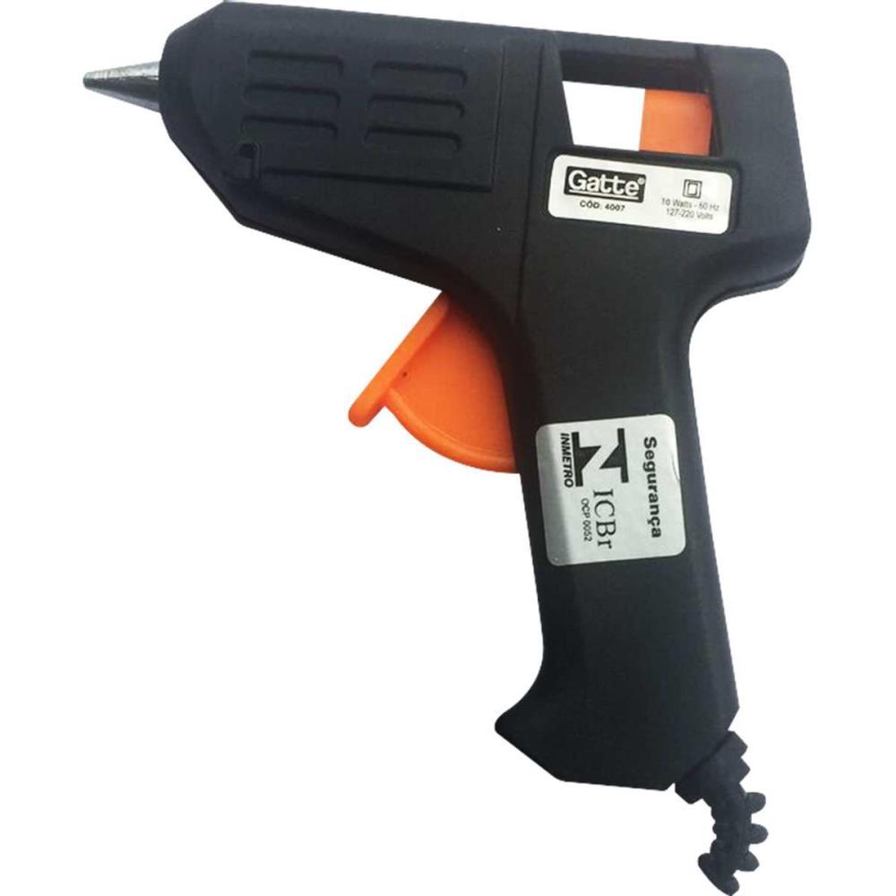 PISTOLA DE COLA QUENTE 10W BIVOLT PEQUENA PT. MAKE+ UNIDADE