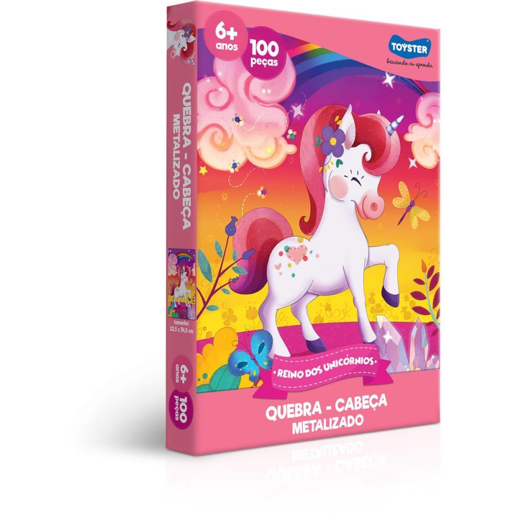 QUEBRA-CABECA CARTONADO REINO DOS UNICORNIOS 100PCS TOYSTER UNIDADE