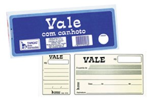 IMPRESSO VALE TAMOIO C/CANHOT 100FLS 1018