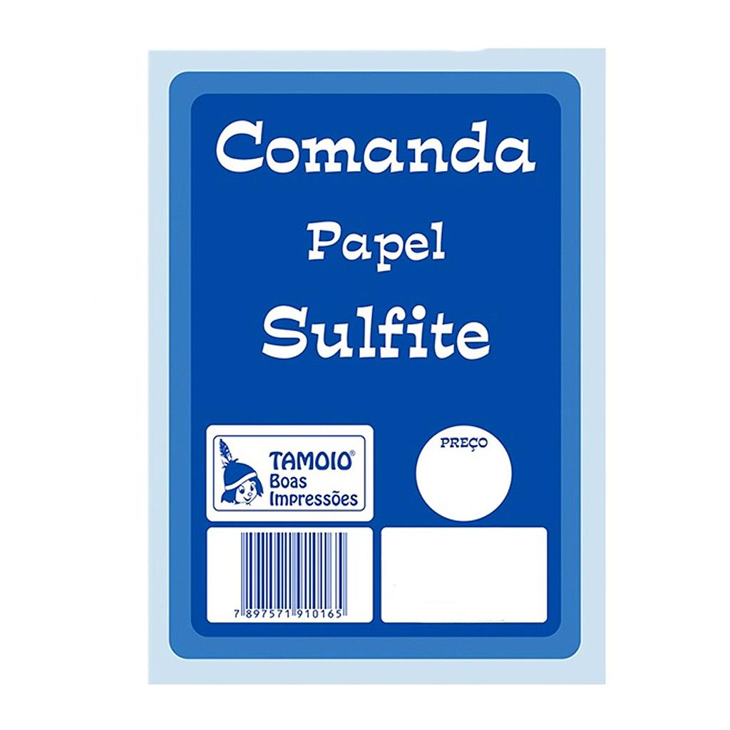 IMPRESSO COMANDA SULFITE TAMOIO - 100 FOLHAS