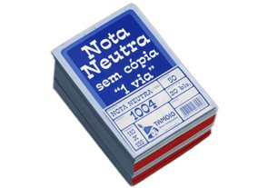 IMPRESSO NOTA NEUTRA 1/32 TAMOIO 1005 25 X 2