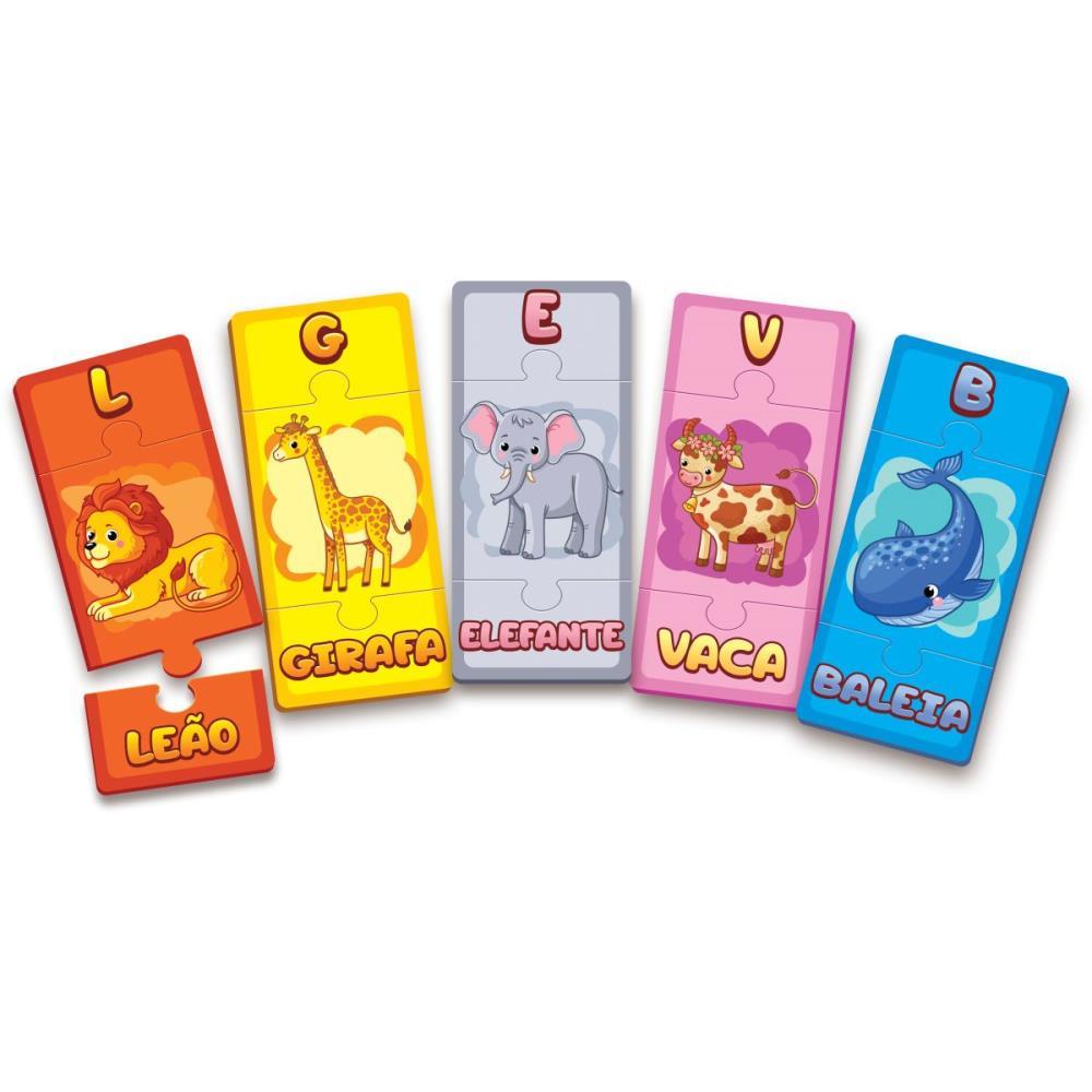 BRINQUEDO EDUCATIVO DESCOBRINDO O ALFABETO 78PCS GGB PLAST UNIDADE