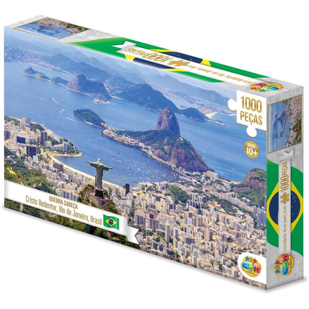 QUEBRA-CABECA CARTONADO CRISTO REDENTOR 1000PCS GGB PLAST UNIDADE