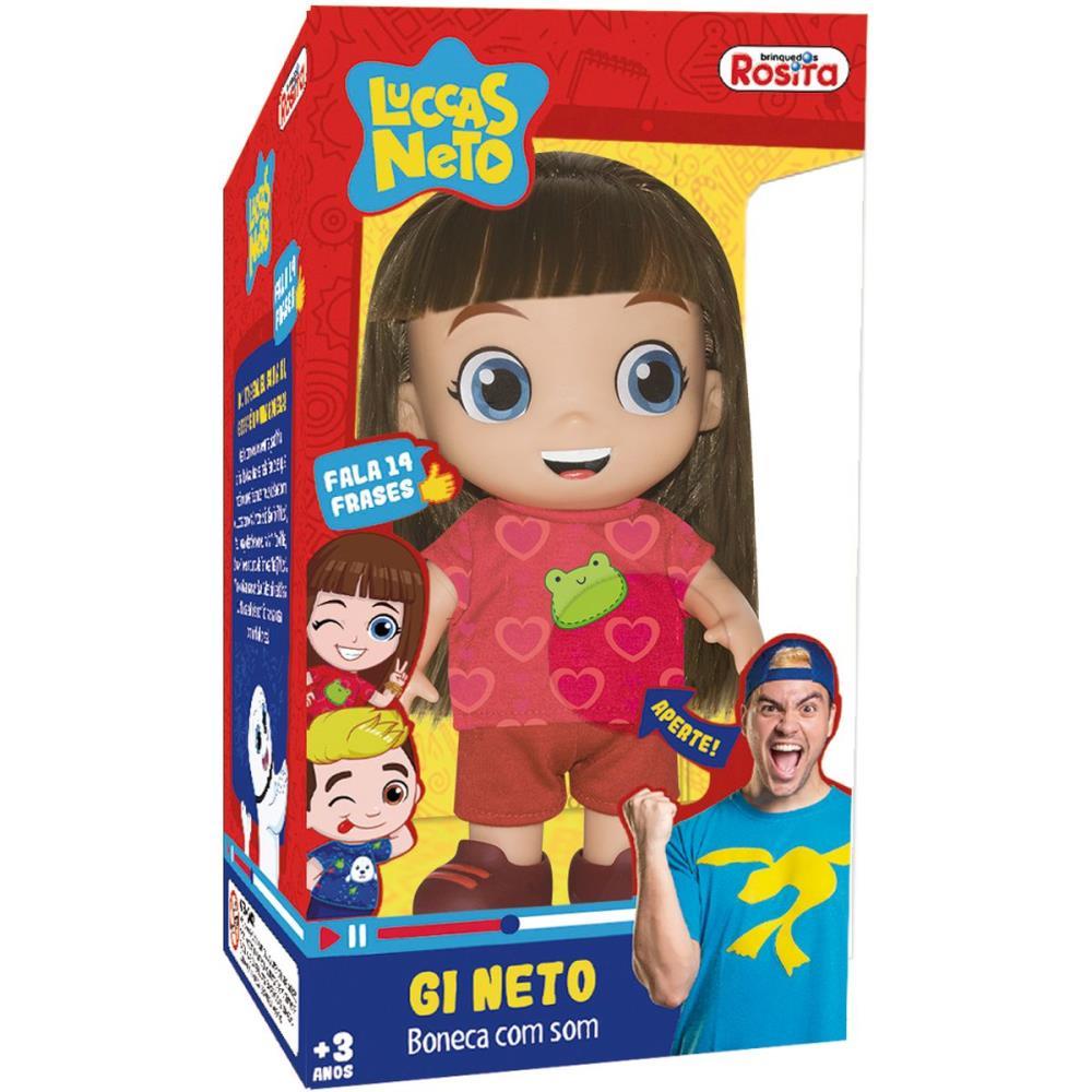 BONECO E PERSONAGEM GI NETO 14 FRASES 27CM. BABY BRINK UNIDADE