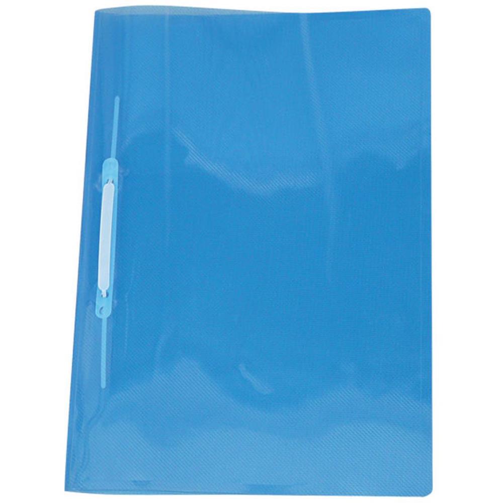 PASTA GRAMPO TRILHO PLASTICA OFICIO AZUL ACP PCT.C/10