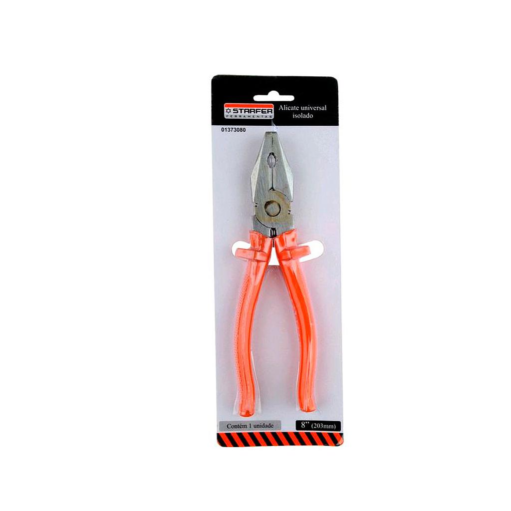 ALICATE UNIVERSAL STARFER 8 ACO CARBONO ISOLADO