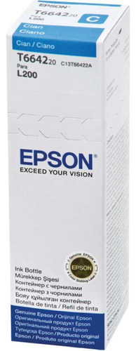 REFIL DE TINTA EPSON 664 CIANO 70 ML. EPSON