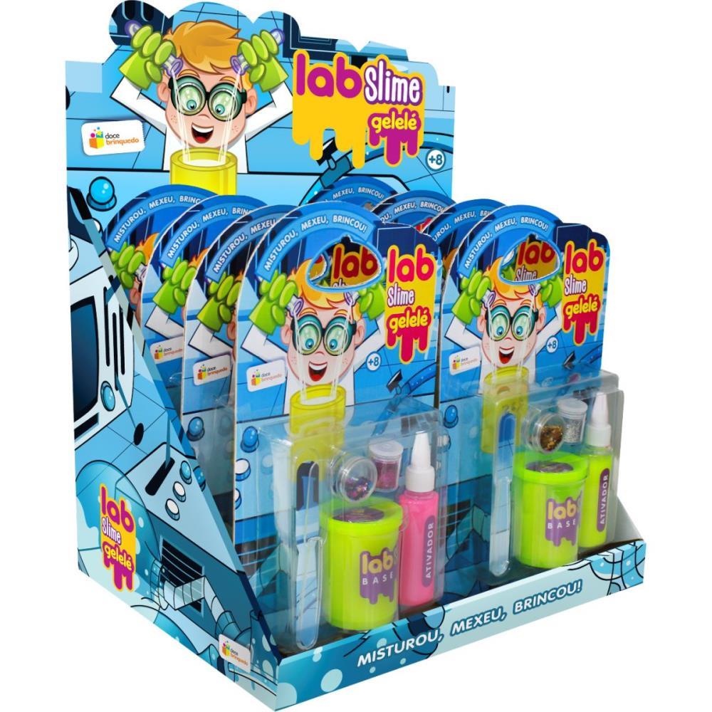 SLIME GELELÉ KIT LAB SLIME DOCE BRINQUEDO DP.C/08