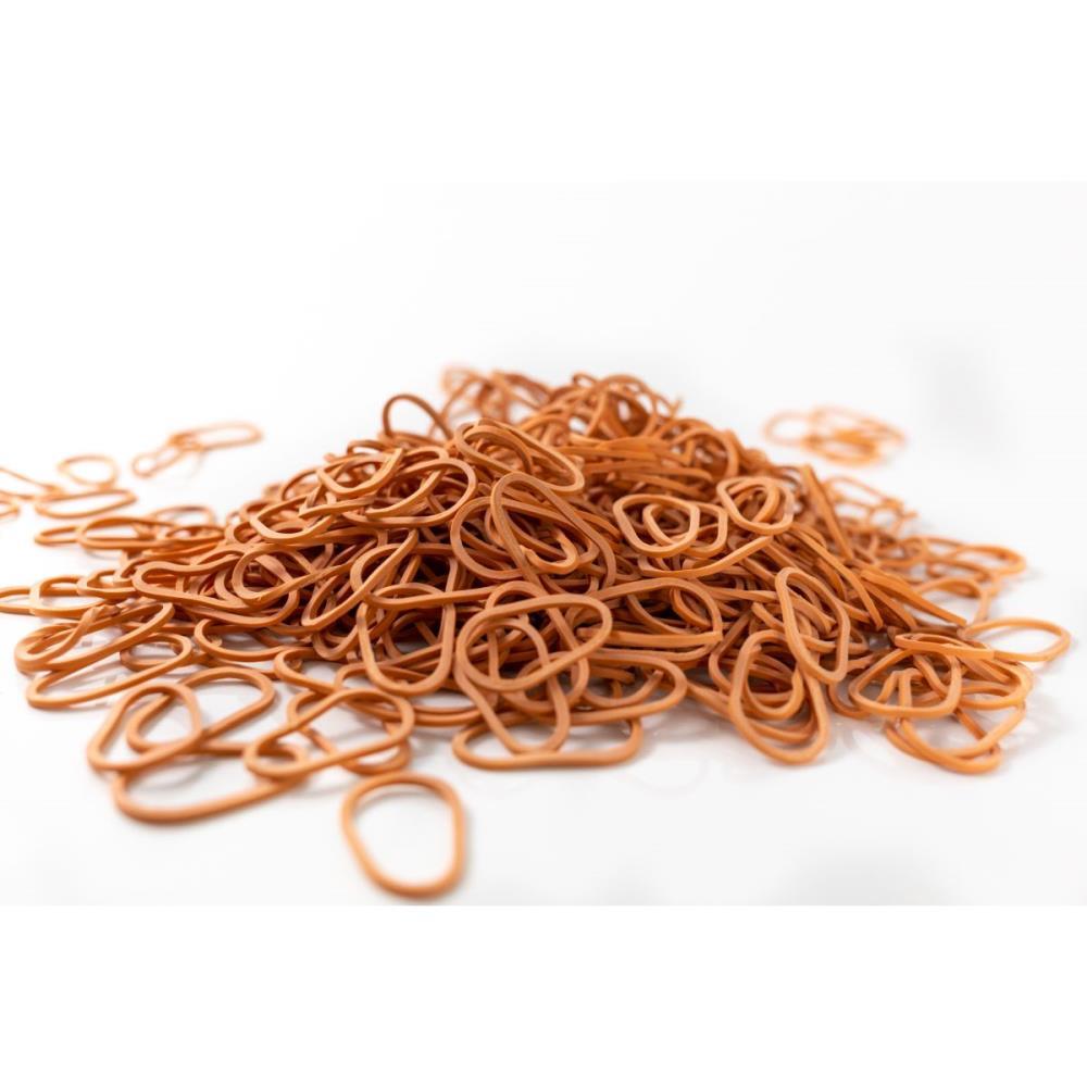 ELASTICO LATEX 1KG N.8 RED BOR UNIDADE
