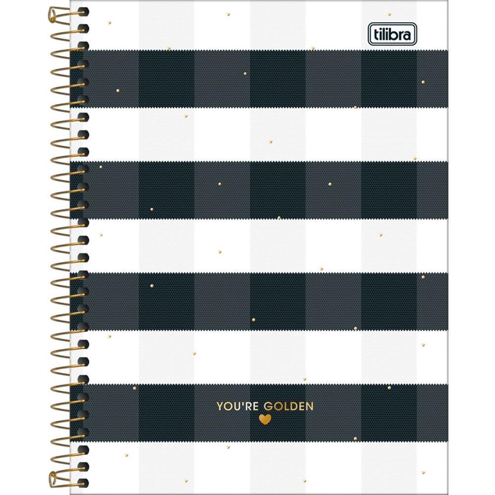 CADERNO 10X1 CP.DURA COLEGIAL WEST VILLAGE 160FLS. TILIBRA PCT.C/04