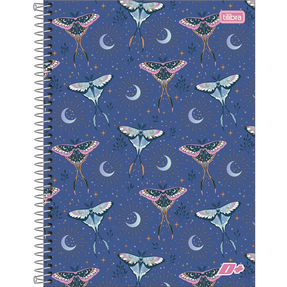 CADERNO 10X1 CP.DURA COLEGIAL D+ FEMININO 200 FOLHAS TILIBRA PCT.C/04