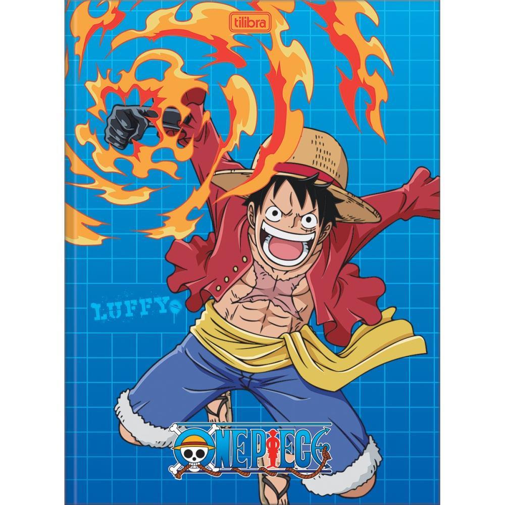 CADERNO BROCHURAO CAPA DURA ONE PIECE 80FLS. TILIBRA PCT.C/05