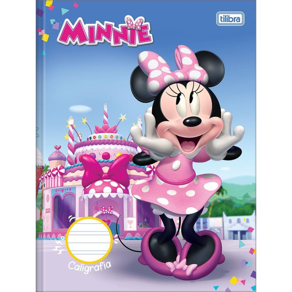 CADERNO CALIGRAFIA CAPA DURA MINNIE 40FLS. TILIBRA PCT.C/05