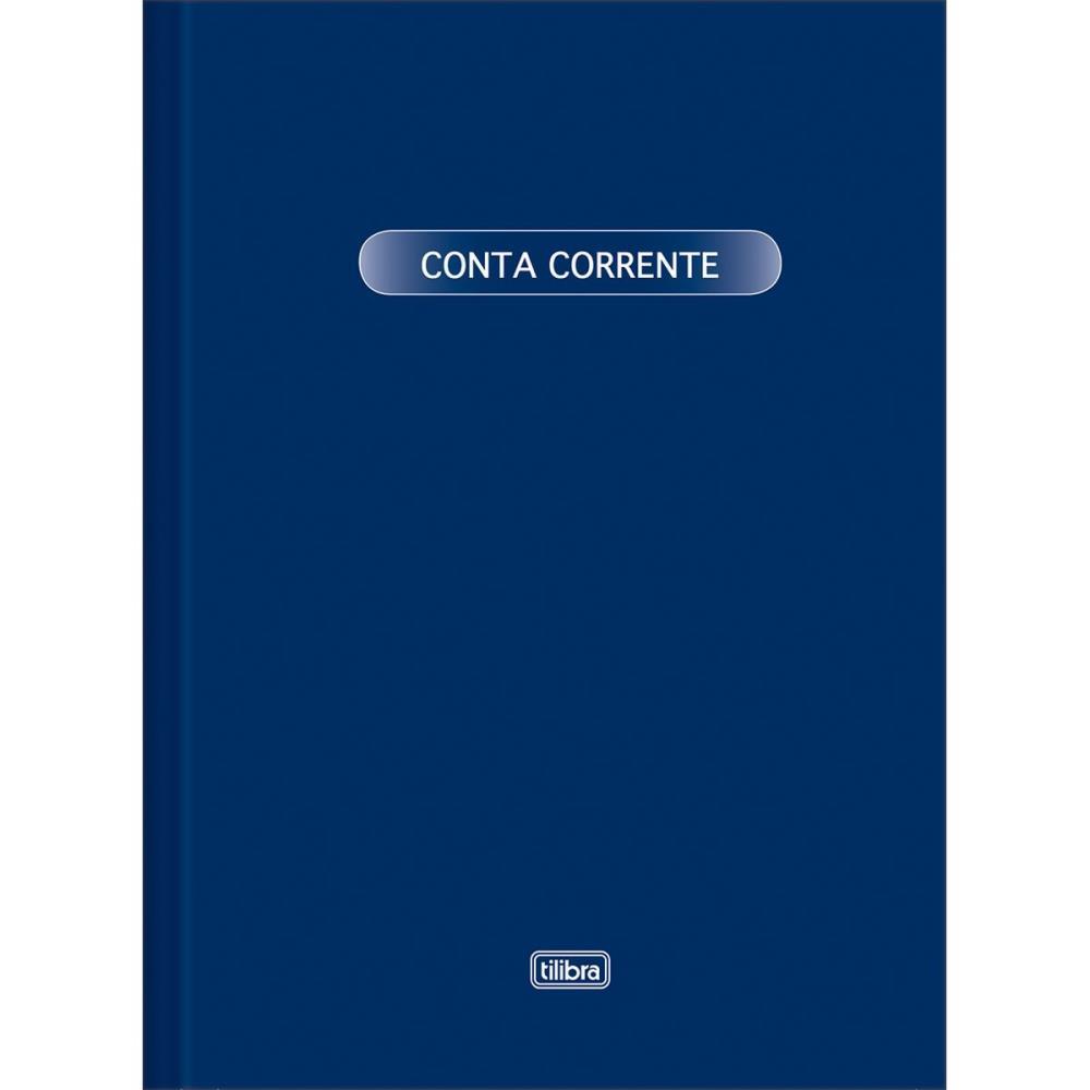 LIVRO CONTA CORRENTE 1/4 100 FOLHAS TILIBRA PCT.C/05