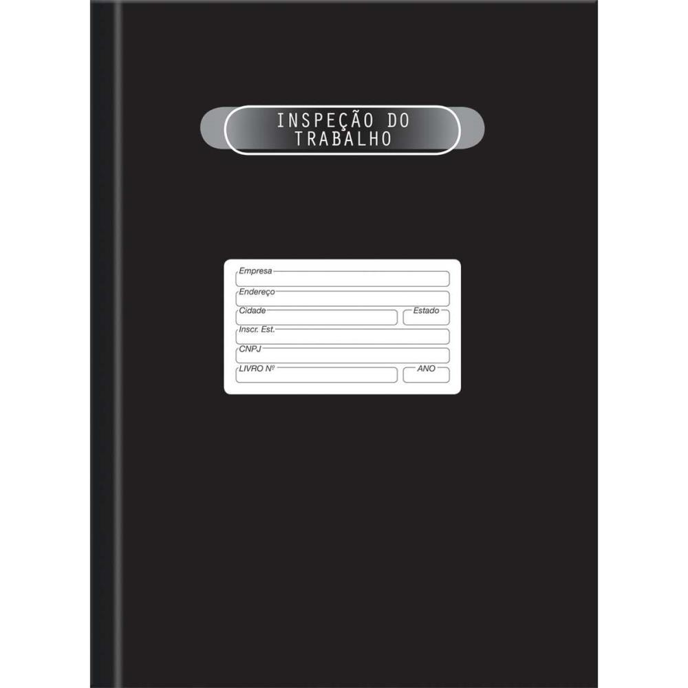 LIVRO REGISTRO INSPECAO DO TRABALHO 50FLS. TILIBRA PCT.C/10