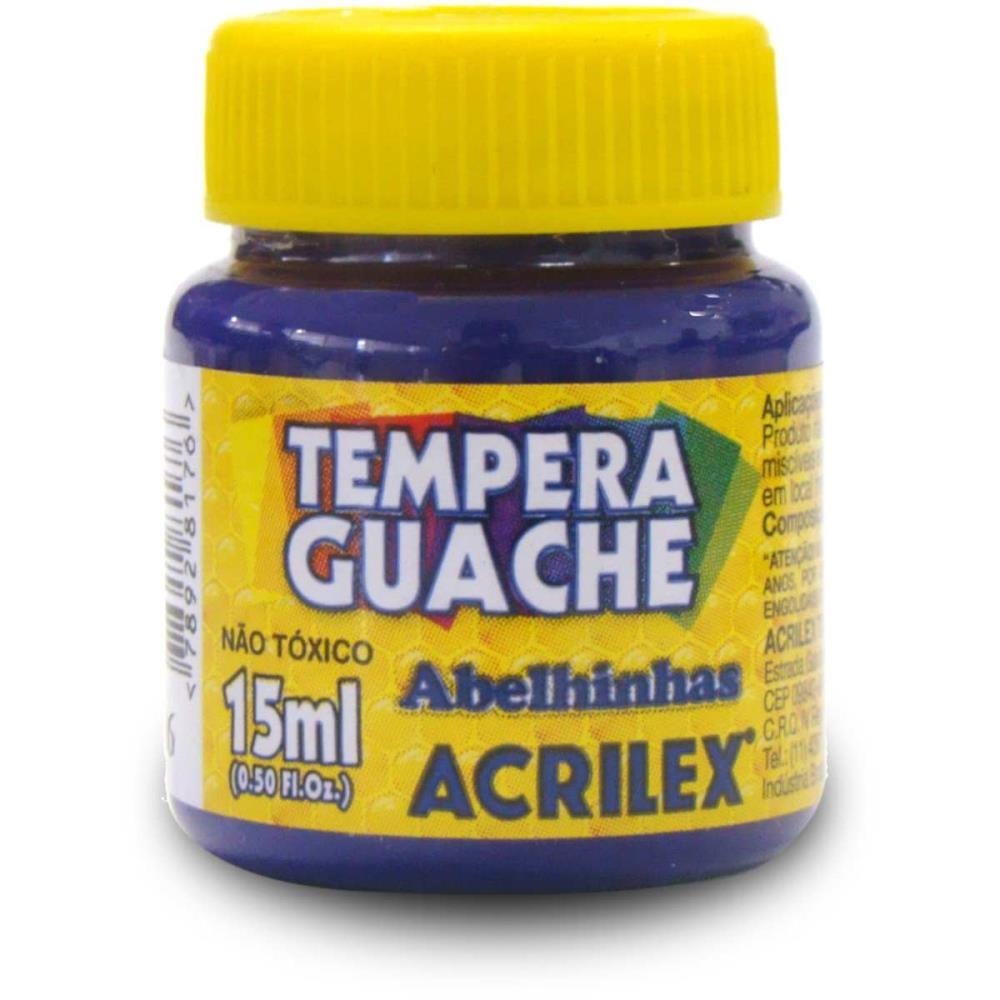 TINTA GUACHE 015ML VIOLETA ACRILEX DUZIA