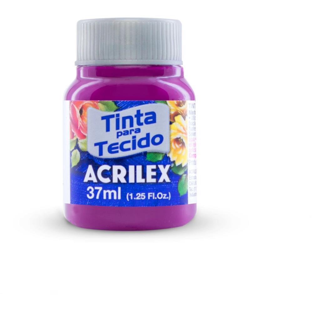 TINTA PARA TECIDO FOSCA 37ML PITAYA ACRILEX DUZIA