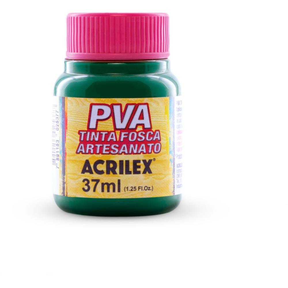 TINTA PVA 37ML. VERDE BANDEIRA ACRILEX CX.C/12