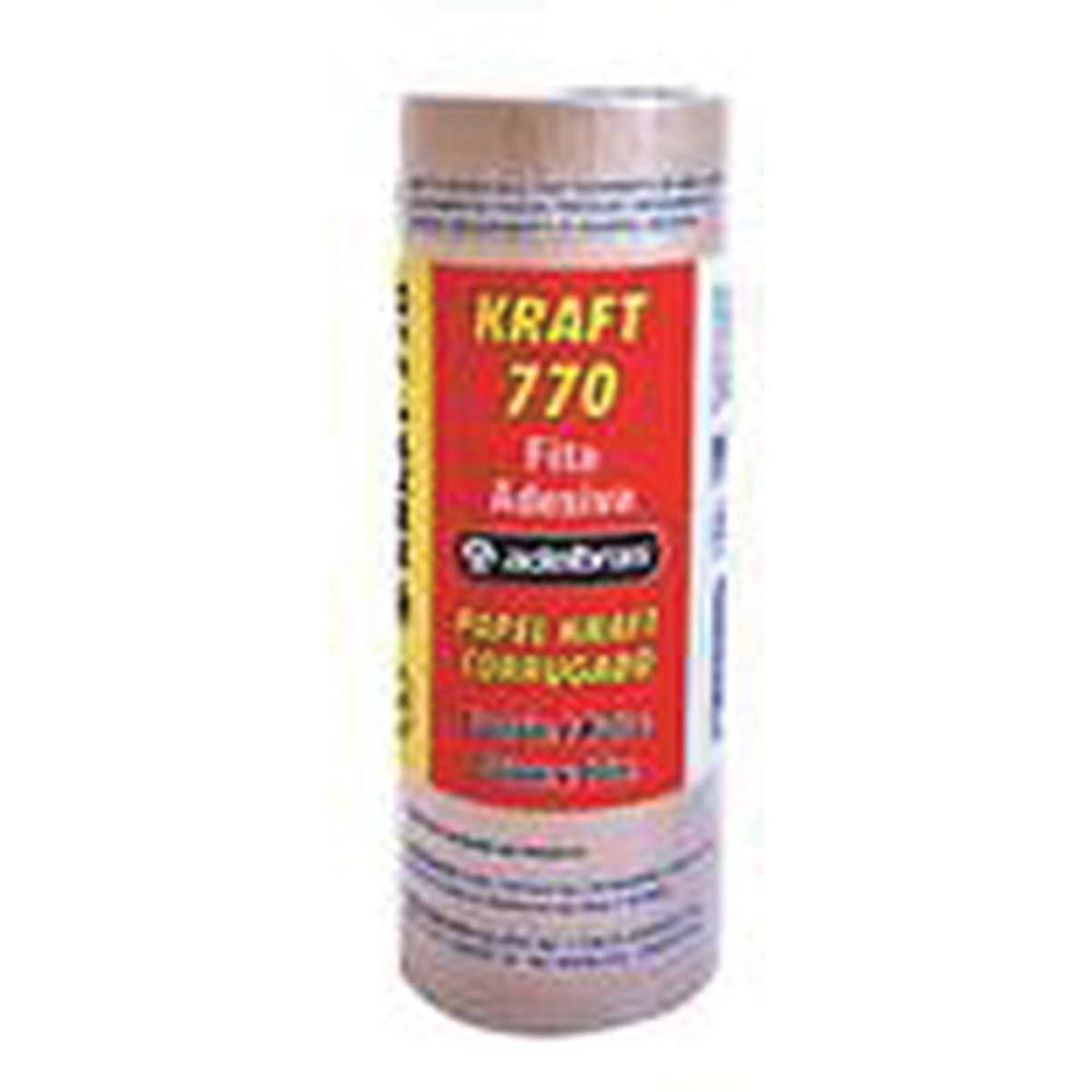 FITA PARA EMPACOTAMENTO PAPEL KRAFT 770 36MMX10MTS ADELBRAS PCT.C/07