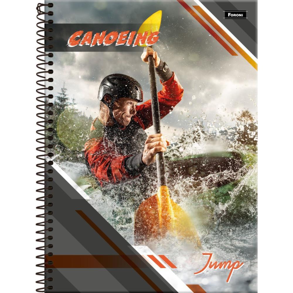 CADERNO 10X1 CAPA DURA JUMP 200 FOLHAS FORONI PCT.C/04