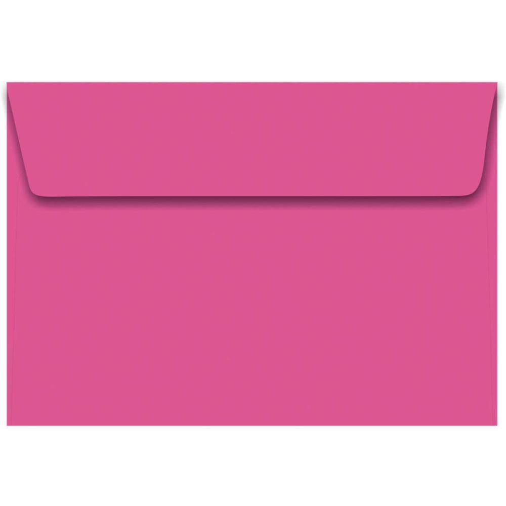 ENVELOPE CONVITE COLORIDO 162X229MM PINK C.PLUS 80G FORONI CX.C/100