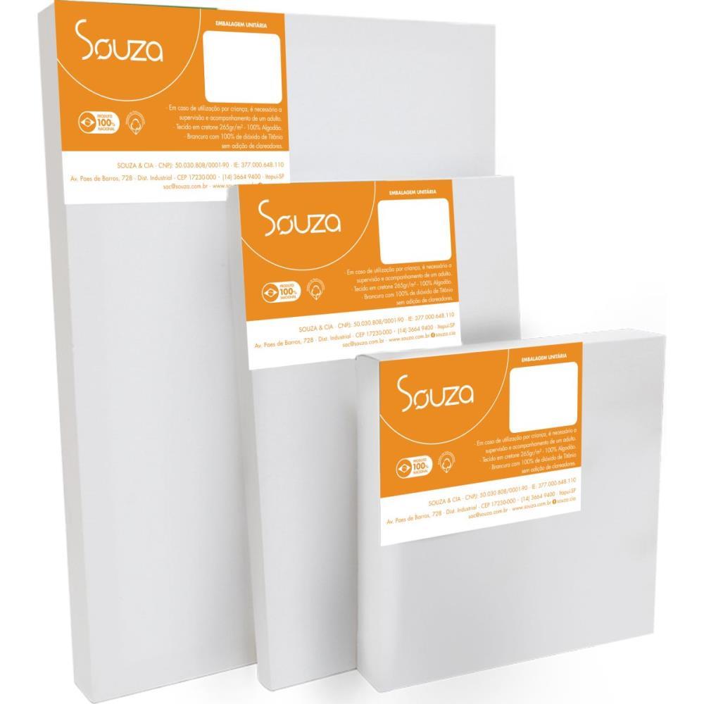 TELA PAINEL PARA PINTURA 40X40CM. C/MOLD.MADEIRA SOUZA PCT.C/02