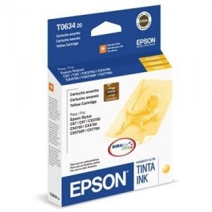 Cartucho Original Epson To634 Amarelo