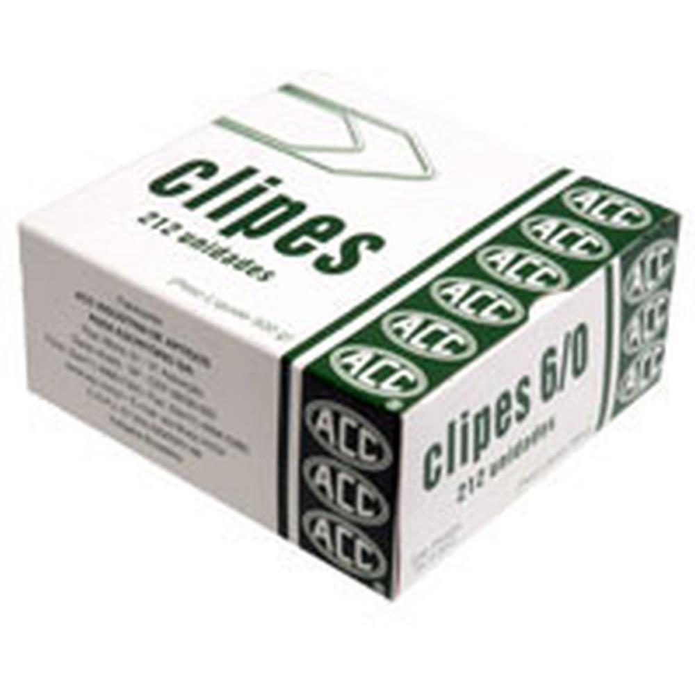 CLIPS GALVANIZADO ACO 6/0 C/ 212 UNIDADES ACC CAIXA
