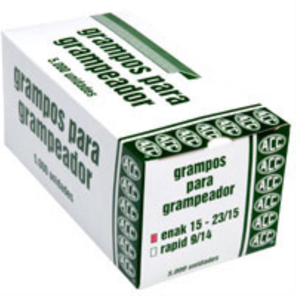 GRAMPO PARA GRAMPEADOR 23/15 GALVANIZADO 5000 GRAMPOS ACC CAIXA